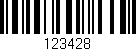 Código de barras (EAN, GTIN, SKU, ISBN): '123428'