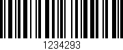 Código de barras (EAN, GTIN, SKU, ISBN): '1234293'