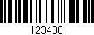 Código de barras (EAN, GTIN, SKU, ISBN): '123438'