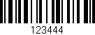 Código de barras (EAN, GTIN, SKU, ISBN): '123444'