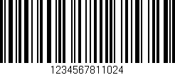 Código de barras (EAN, GTIN, SKU, ISBN): '1234567811024'