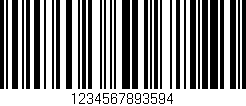 Código de barras (EAN, GTIN, SKU, ISBN): '1234567893594'