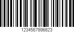 Código de barras (EAN, GTIN, SKU, ISBN): '1234567896823'