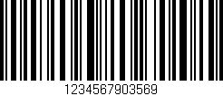 Código de barras (EAN, GTIN, SKU, ISBN): '1234567903569'