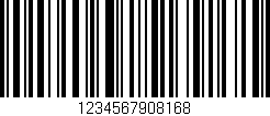 Código de barras (EAN, GTIN, SKU, ISBN): '1234567908168'