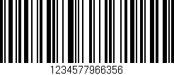 Código de barras (EAN, GTIN, SKU, ISBN): '1234577966356'