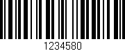 Código de barras (EAN, GTIN, SKU, ISBN): '1234580'