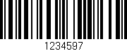 Código de barras (EAN, GTIN, SKU, ISBN): '1234597'