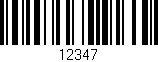 Código de barras (EAN, GTIN, SKU, ISBN): '12347'