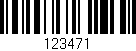 Código de barras (EAN, GTIN, SKU, ISBN): '123471'