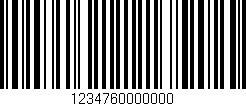 Código de barras (EAN, GTIN, SKU, ISBN): '1234760000000'