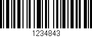 Código de barras (EAN, GTIN, SKU, ISBN): '1234843'
