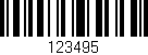 Código de barras (EAN, GTIN, SKU, ISBN): '123495'