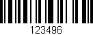 Código de barras (EAN, GTIN, SKU, ISBN): '123496'