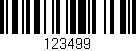 Código de barras (EAN, GTIN, SKU, ISBN): '123499'