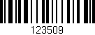 Código de barras (EAN, GTIN, SKU, ISBN): '123509'