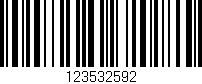 Código de barras (EAN, GTIN, SKU, ISBN): '123532592'