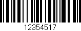 Código de barras (EAN, GTIN, SKU, ISBN): '12354517'