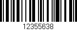 Código de barras (EAN, GTIN, SKU, ISBN): '12355638'