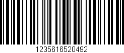 Código de barras (EAN, GTIN, SKU, ISBN): '1235616520492'