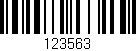 Código de barras (EAN, GTIN, SKU, ISBN): '123563'