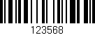 Código de barras (EAN, GTIN, SKU, ISBN): '123568'