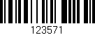 Código de barras (EAN, GTIN, SKU, ISBN): '123571'