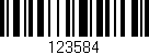 Código de barras (EAN, GTIN, SKU, ISBN): '123584'