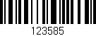 Código de barras (EAN, GTIN, SKU, ISBN): '123585'