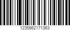 Código de barras (EAN, GTIN, SKU, ISBN): '1235862171363'
