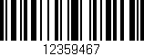 Código de barras (EAN, GTIN, SKU, ISBN): '12359467'