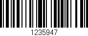 Código de barras (EAN, GTIN, SKU, ISBN): '1235947'