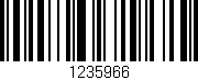 Código de barras (EAN, GTIN, SKU, ISBN): '1235966'