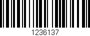 Código de barras (EAN, GTIN, SKU, ISBN): '1236137'