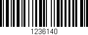 Código de barras (EAN, GTIN, SKU, ISBN): '1236140'