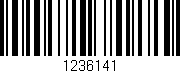 Código de barras (EAN, GTIN, SKU, ISBN): '1236141'