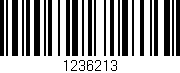 Código de barras (EAN, GTIN, SKU, ISBN): '1236213'