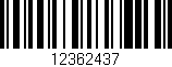 Código de barras (EAN, GTIN, SKU, ISBN): '12362437'