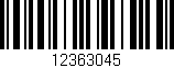 Código de barras (EAN, GTIN, SKU, ISBN): '12363045'