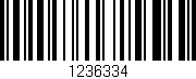 Código de barras (EAN, GTIN, SKU, ISBN): '1236334'