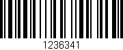 Código de barras (EAN, GTIN, SKU, ISBN): '1236341'