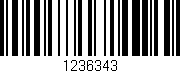 Código de barras (EAN, GTIN, SKU, ISBN): '1236343'