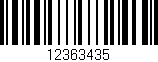 Código de barras (EAN, GTIN, SKU, ISBN): '12363435'
