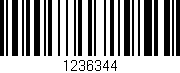 Código de barras (EAN, GTIN, SKU, ISBN): '1236344'