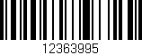 Código de barras (EAN, GTIN, SKU, ISBN): '12363995'