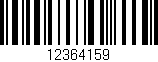 Código de barras (EAN, GTIN, SKU, ISBN): '12364159'