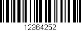 Código de barras (EAN, GTIN, SKU, ISBN): '12364252'