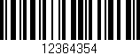 Código de barras (EAN, GTIN, SKU, ISBN): '12364354'