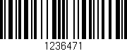 Código de barras (EAN, GTIN, SKU, ISBN): '1236471'