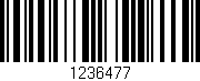 Código de barras (EAN, GTIN, SKU, ISBN): '1236477'